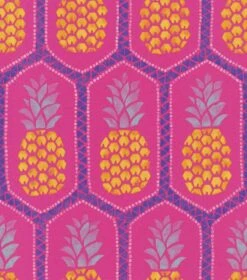 Barbara Becker Tapete Bb Ananas Pink Gelb 862126