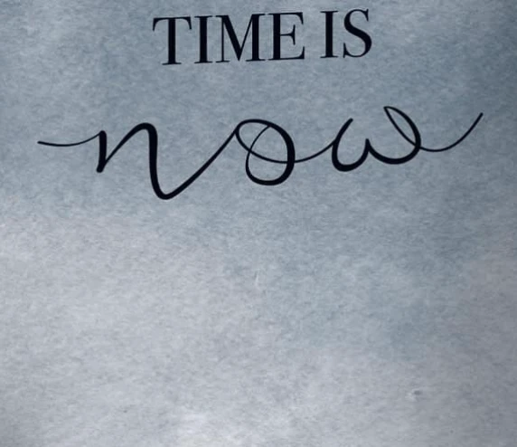 Fototapete Rasch Kruth Design Time Is Now Blau 100891