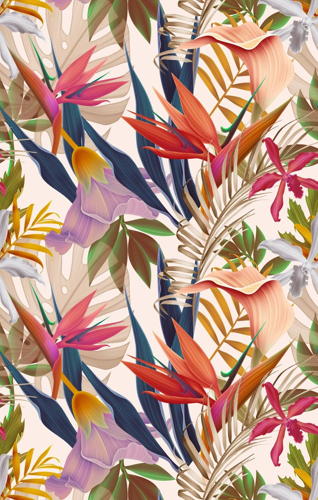 Fototapete Floral Dschungel Glööckler Tapete Beige 33434 – Bild 2