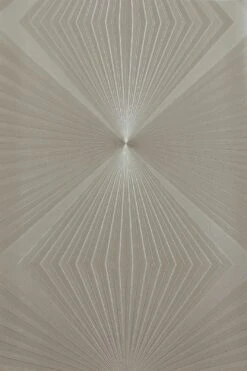 Glööckler Tapete Vlies Grafik Linie Braun Glanz 54413