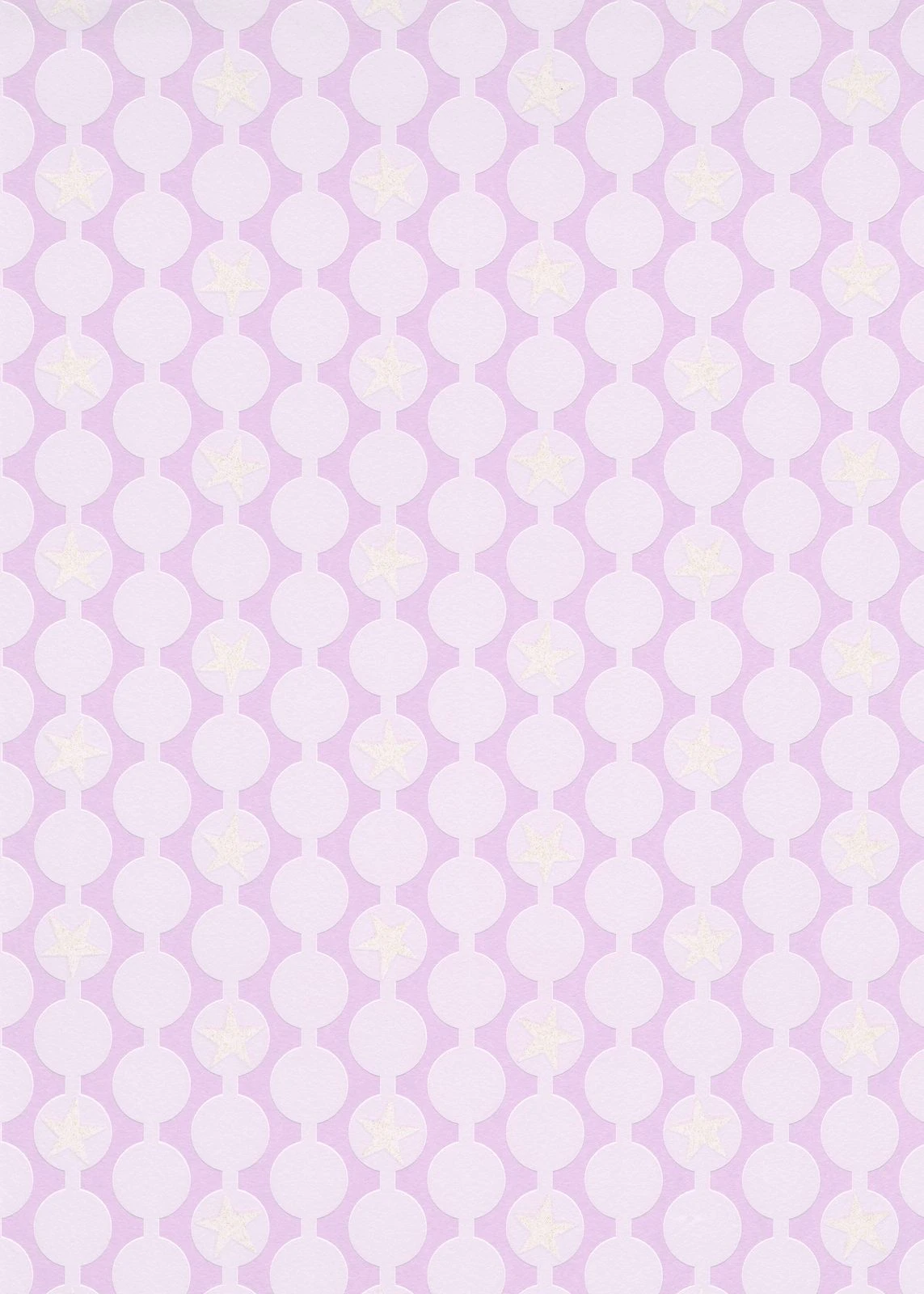 Kindertapete Sweet And Cool Sterne Und Kreise Rosa 10162-05 – Bild 2