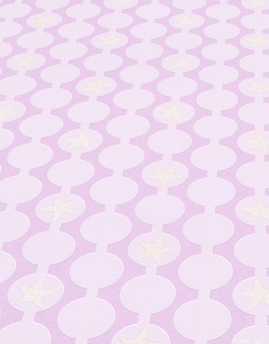 Kindertapete Sweet And Cool Sterne Und Kreise Rosa 10162-05 – Bild 5