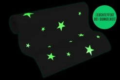 A.S. Creation Tapete Leuchtend Leuchttapete Sterne Beige 32440-4