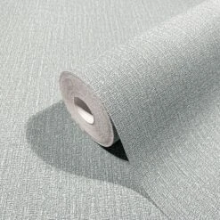 Papis Loveday Tapete 86747 Textil Optik Uni Grau