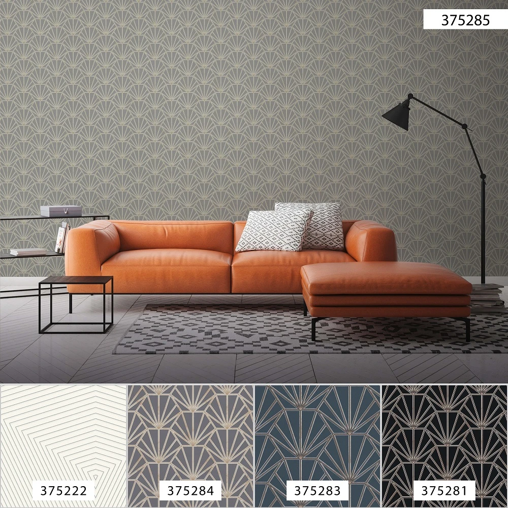 A.S. Creation Tapete Vlies 37528-5 Ornamente Grau Gold Weiß – Bild 7