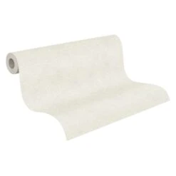 A.S. Creation Tapete Vlies Einfarbig Meliert Cremegrau 37467-2