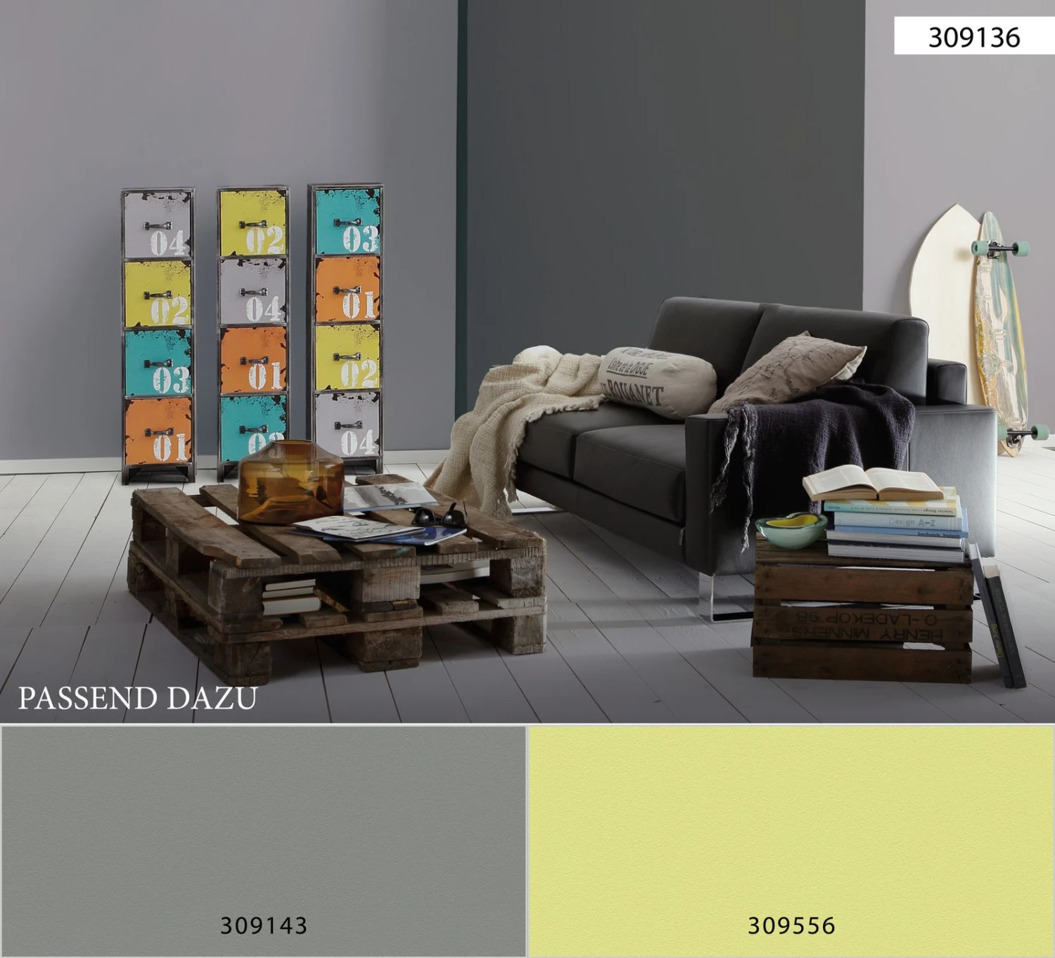 A.S. Creation Tapete Vlies Einfarbig Grau AS Creation 3091-36 – Bild 5