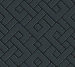 A.S. Creation Tapete Vlies Michalsky Geometrisch Schwarz Grau 37984-4