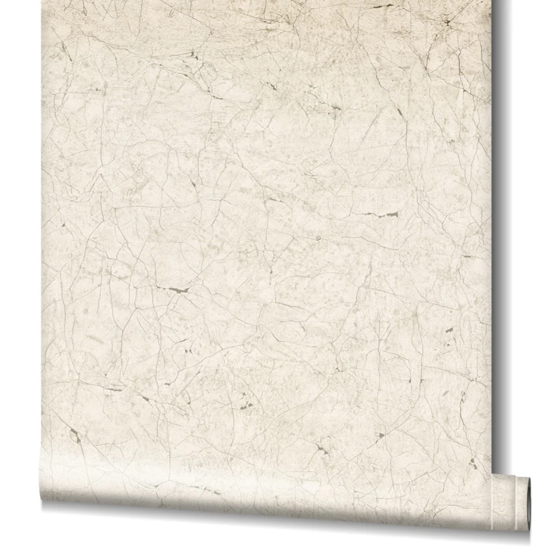 Tapete Vlies Risse Putz-Optik Beige Grau 32802