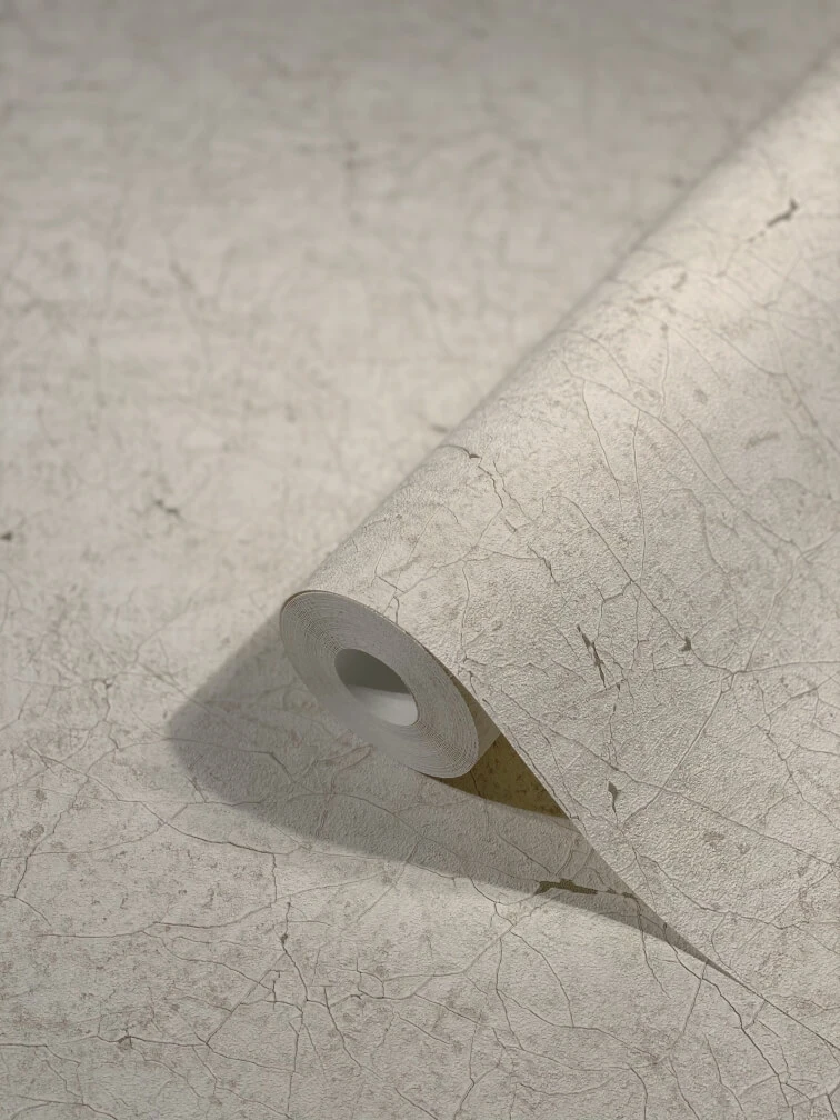 Tapete Vlies Risse Putz-Optik Beige Grau 32802 – Bild 3