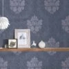 A.S. Creation Tapete Vlies Dunkelgrau Barock 37552-2 | 375522