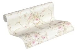 A.S. Creation Tapete Vlies Barock Floral Beige Gold Rosa 30420-2