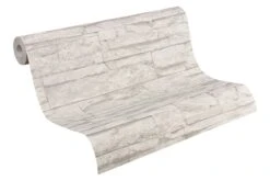 A.S. Creation Vlies Tapete Steinoptik Naturstein Grau AS Creation 7071-16