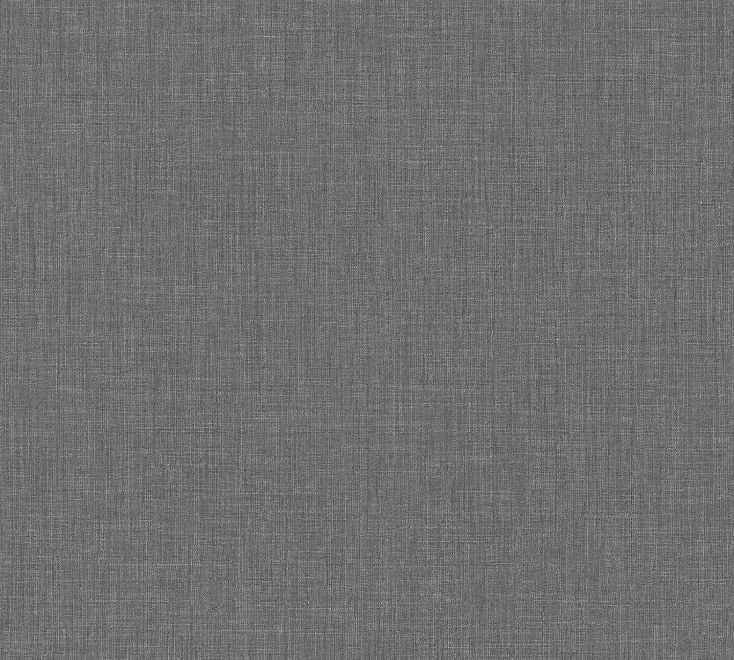 Vliestapete Uni Textil-Optik Anthrazit 36922-3